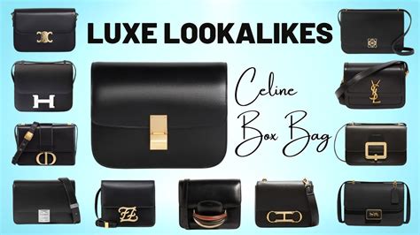 celine box similar|30+ Celine Box Bag Lookalikes .